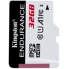 Kingston 32GB microSD Class10 A1 UHS-I FC High Endurance +SD adapter